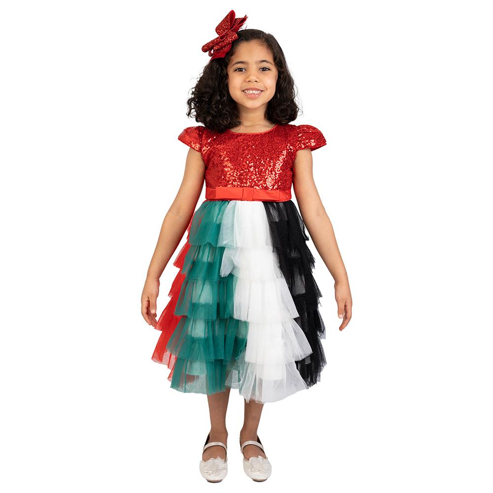 D' Daniela - UAE National Day Glitter Dress