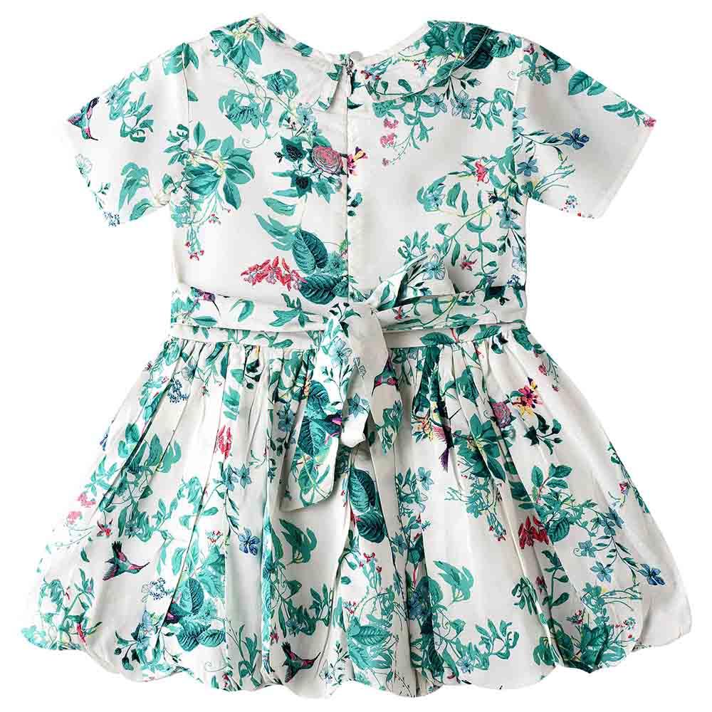 Jelliene - Blooming Sunshine Baby Girl's Floral Dress