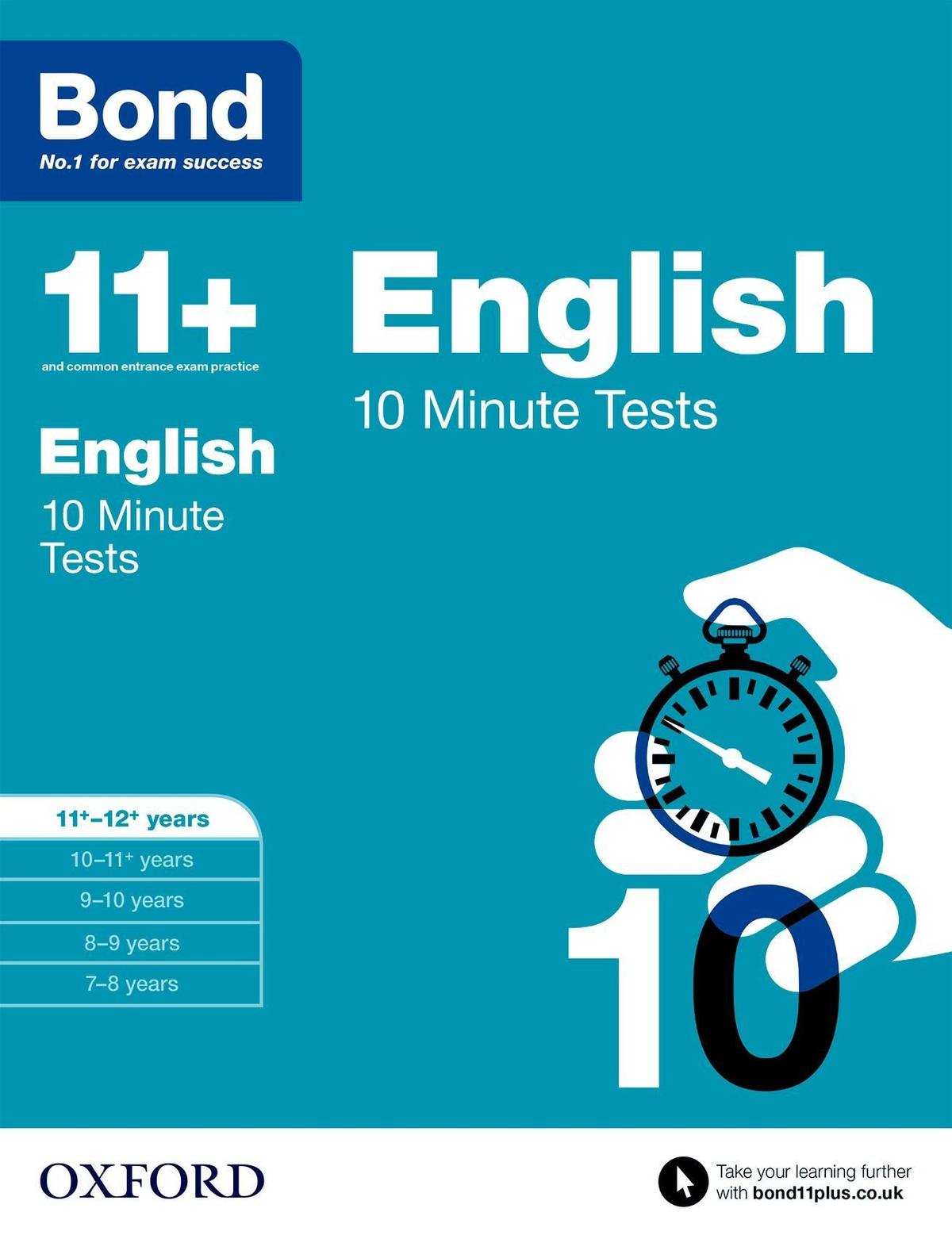 Bond 11+ 10 Minute Tests English 11-12+ Years