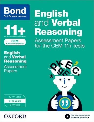 Bond 11+ Cem Eng & Verbal Reasoning Assess Pprs: 9-10 Years