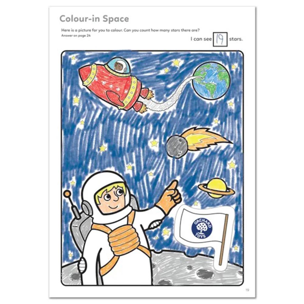 Orchard - Outer Space Colouring Book