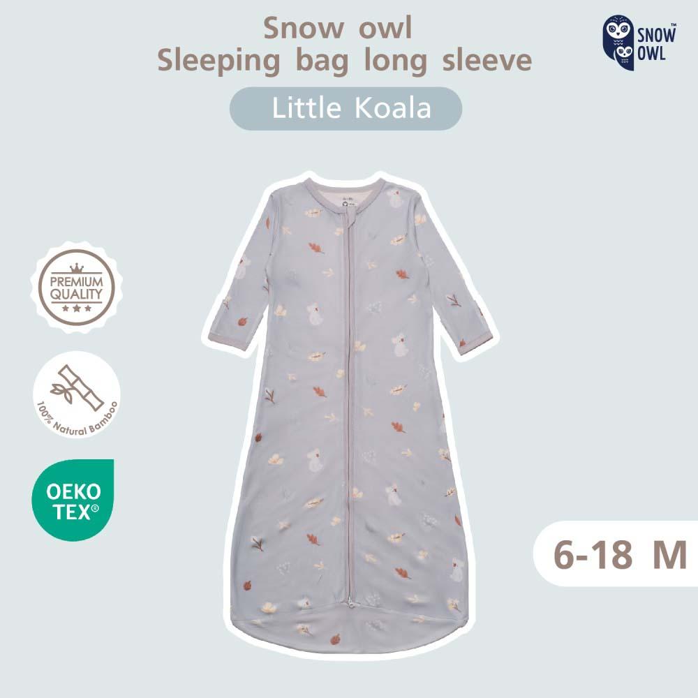 Snow Owl - Long Sleeve Sleeping Bag - Little Koala