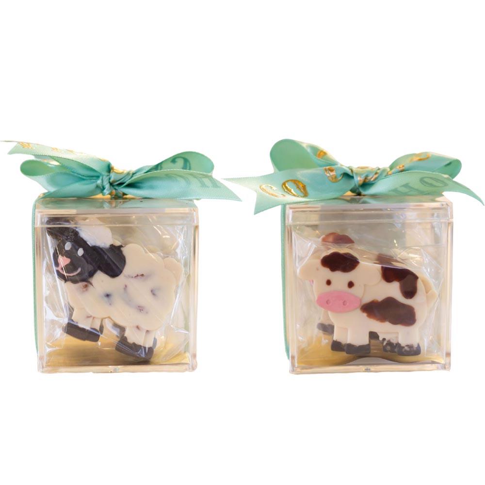 Co Chocolat - Personalised Handpainted Qurbani Chocolate In Cube - 3pcs