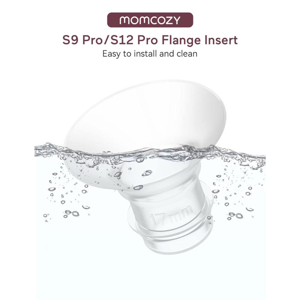 Momcozy - Flange Insert Only For S12 Pro Breast Pump - White - 21 mm