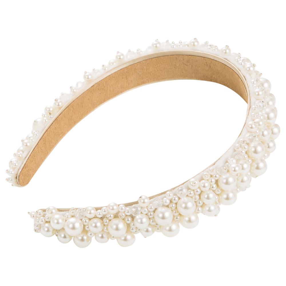 D' Daniela - Girls Olivia Headband - Beige