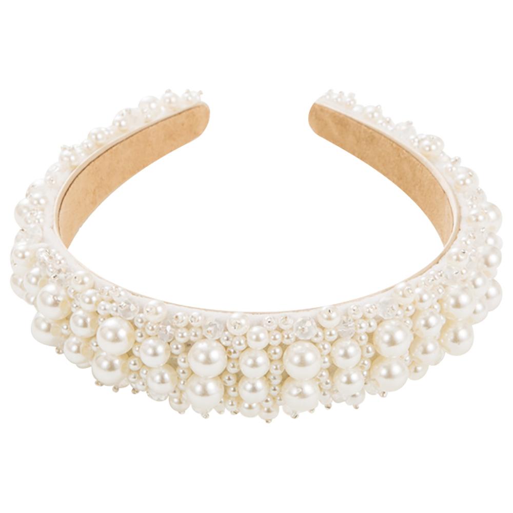 D' Daniela - Girls Olivia Headband - Beige