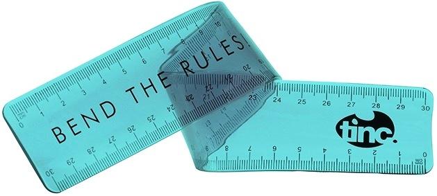 Tinc Bendy 30 cm Ruler - Blue