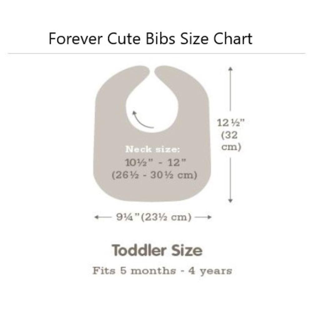 Forever Cute - Dribble Bib - Blue