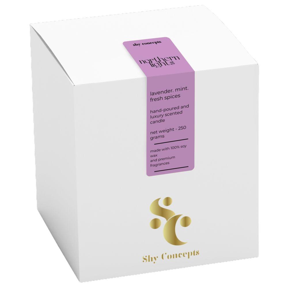 Shy Concepts - Luxury Scented Candle - Northern Lights - White 