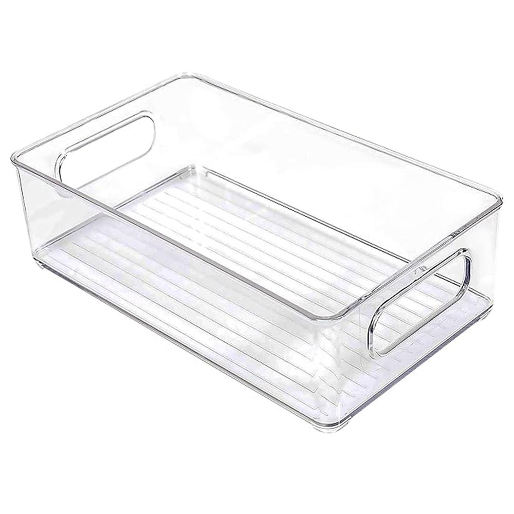 A'ish Home - Home Edition Flat Wide Storage Container - Clear