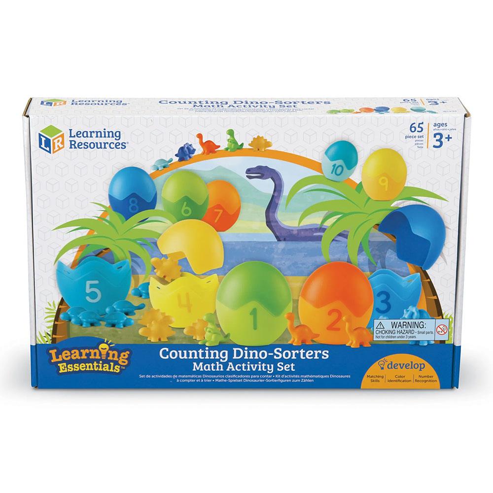 TTS - Counting Dino-Sorters Math Activity Set - 65pcs