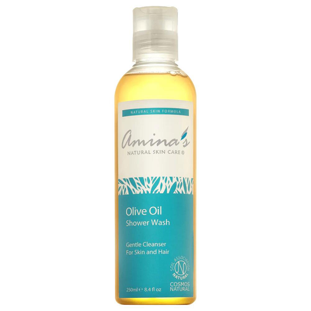 Amina's Natural Skin Care - Organic Olive Oil Shower Wash - 250 ml