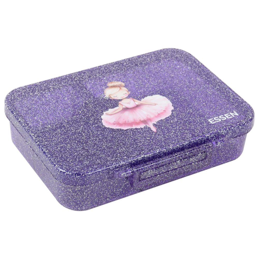 Essen - Personalized Tritan Bento Lunch Box - Purple Ballerina