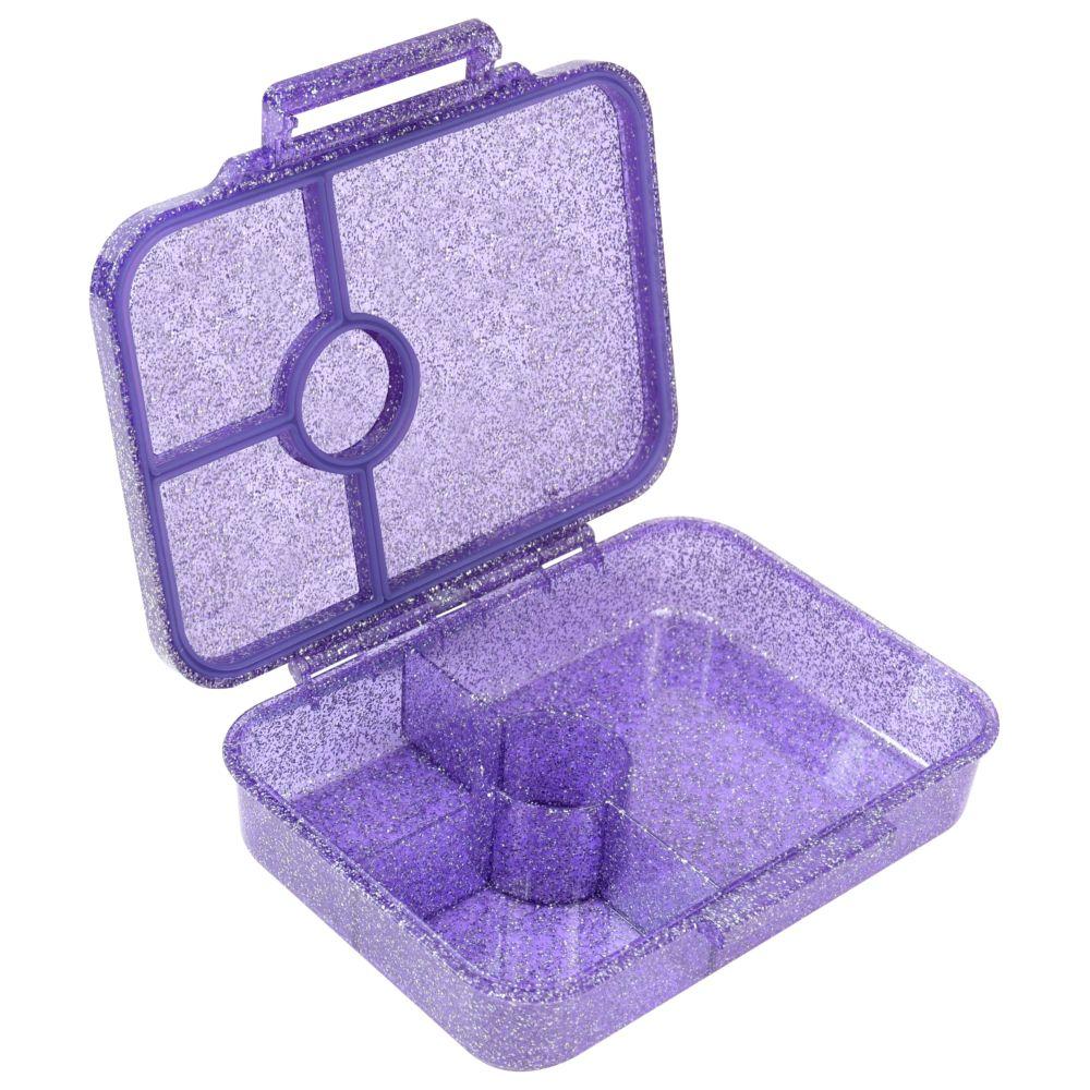 Essen - Personalized Tritan Bento Lunch Box - Purple Ballerina