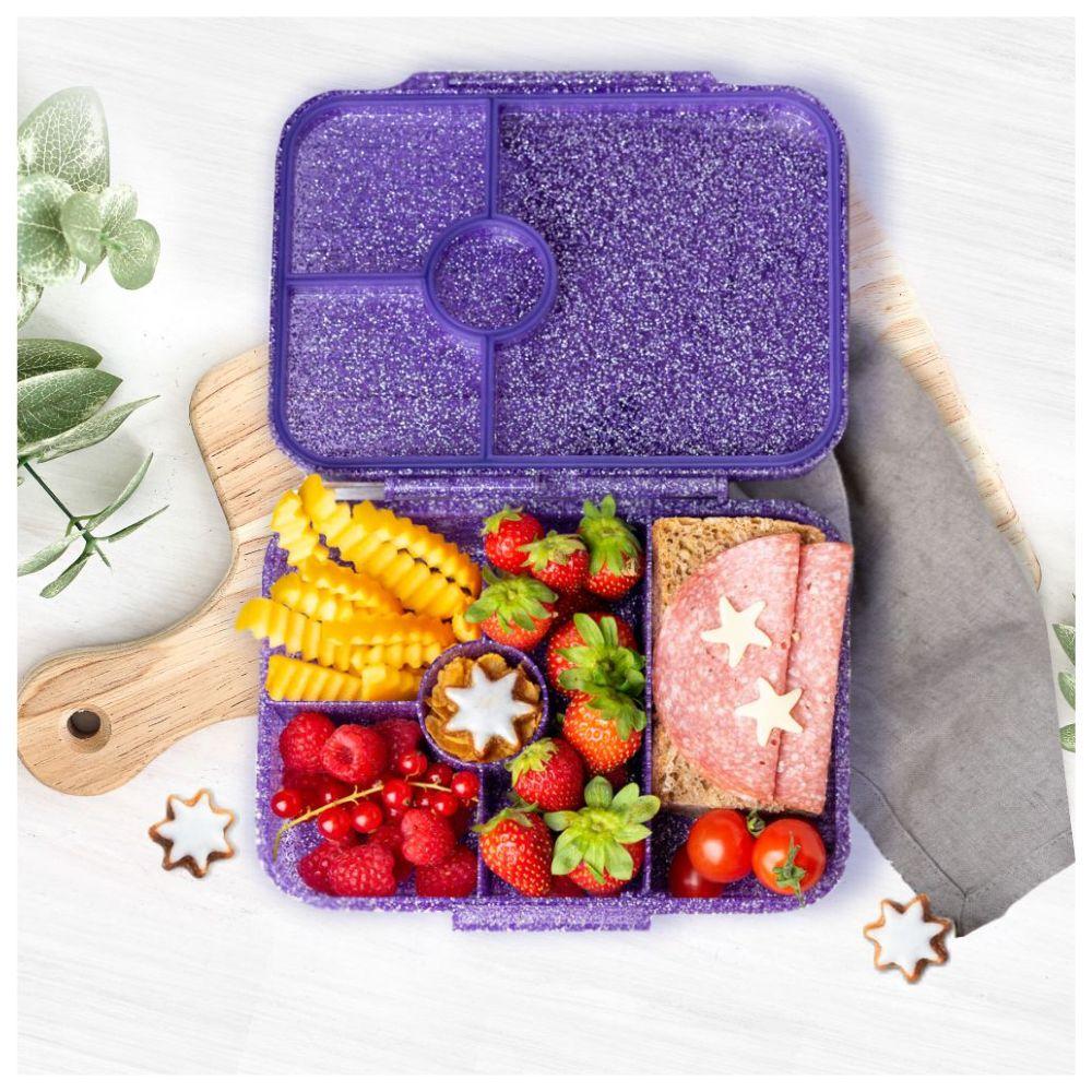 Essen - Personalized Tritan Bento Lunch Box - Purple Ballerina