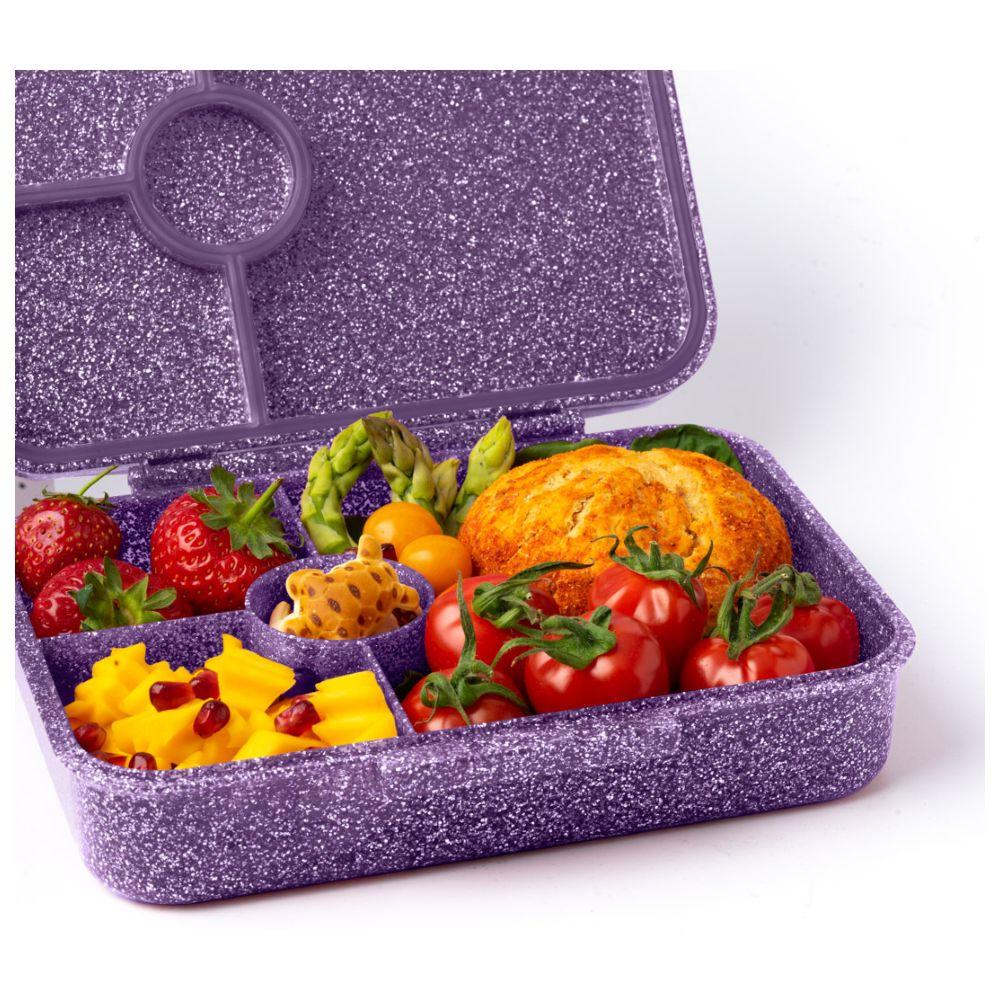 Essen - Personalized Tritan Bento Lunch Box - Purple Ballerina