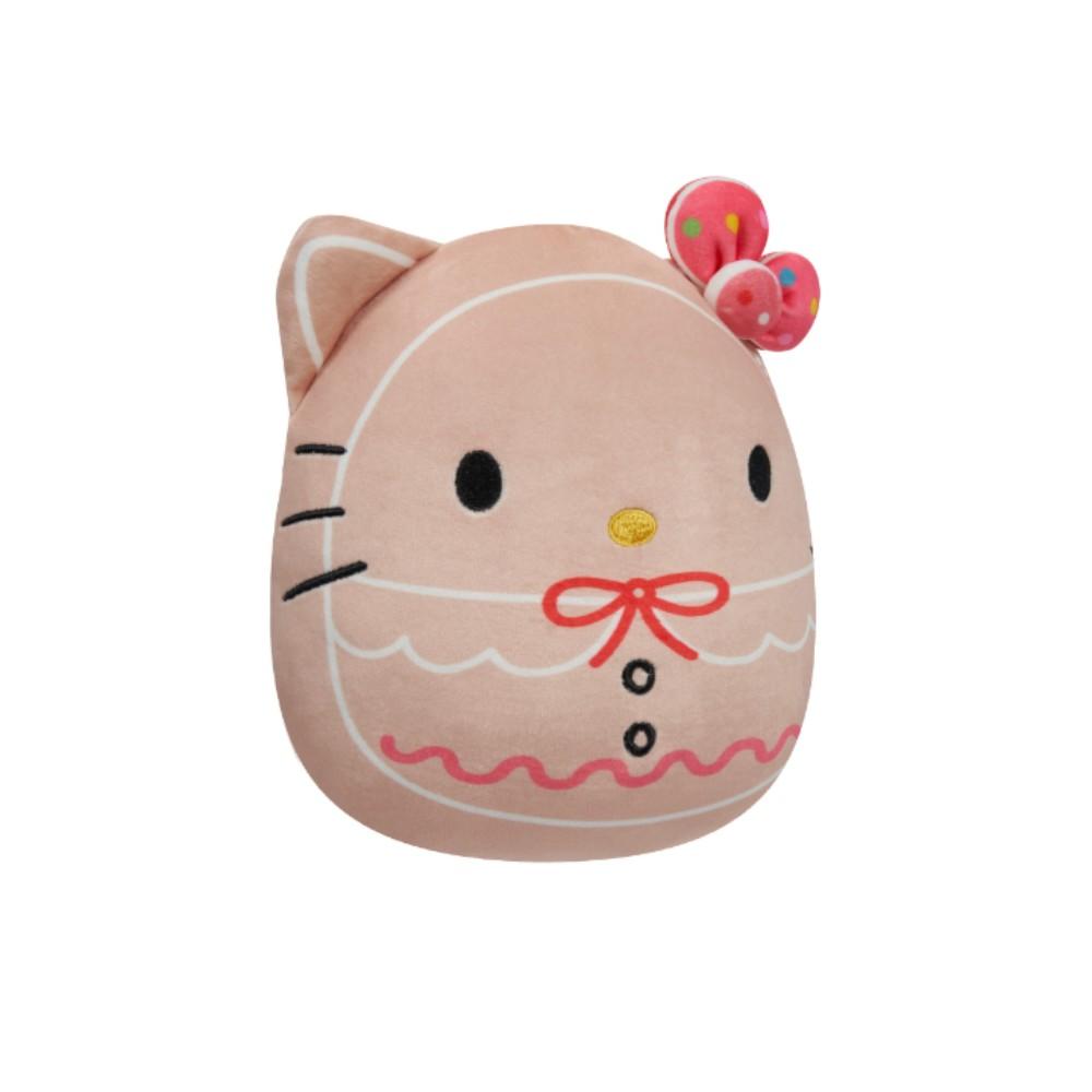 Squishmallows - Hello Kitty Gingerbread Plush Toy - Pink - 8-Inch