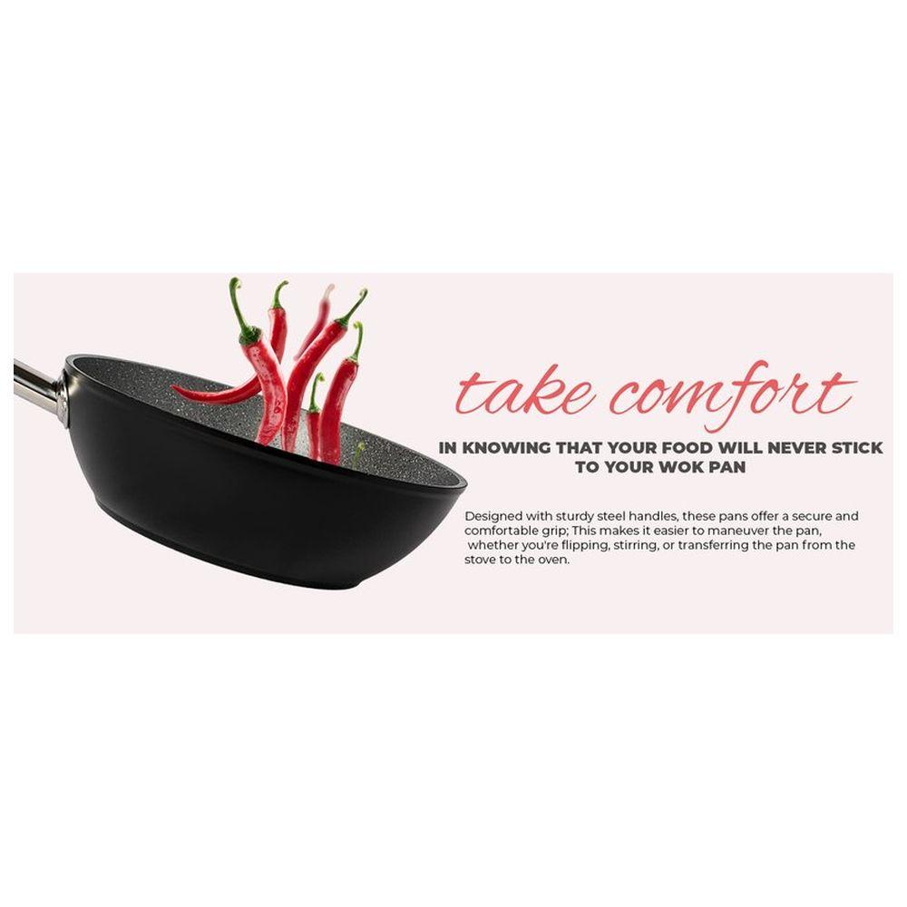 Serenk - Excellence Granite Wok Pan - 28cm