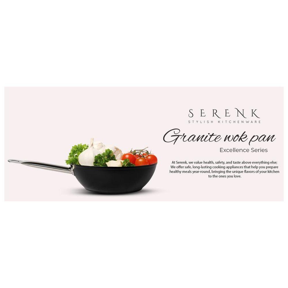 Serenk - Excellence Granite Wok Pan - 28cm