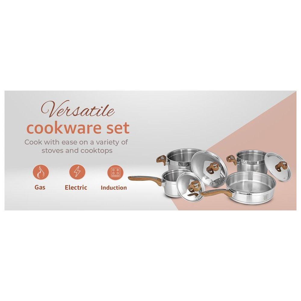 Serenk - Stainless Steel Cookware 7pcs-Set