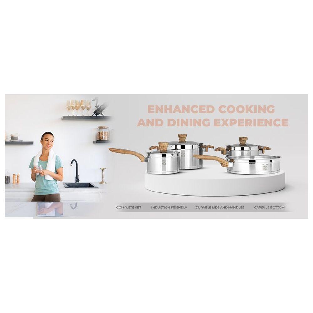 Serenk - Stainless Steel Cookware 7pcs-Set