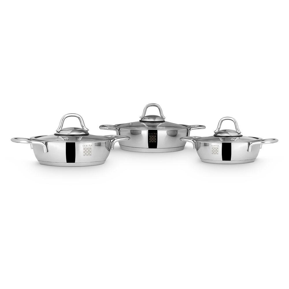 Serenk - Stainless Steel Egg Pan 6pcs-Set