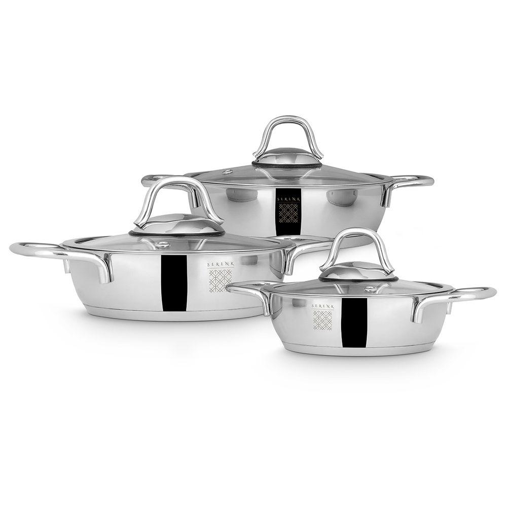 Serenk - Stainless Steel Egg Pan 6pcs-Set