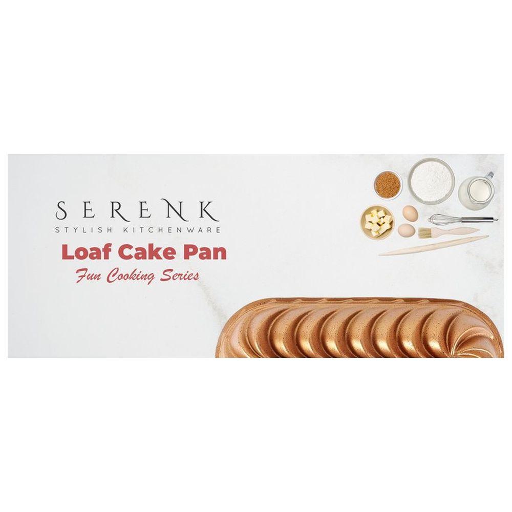 Serenk - Fun Cooking Loaf Cake Pan - Yellow