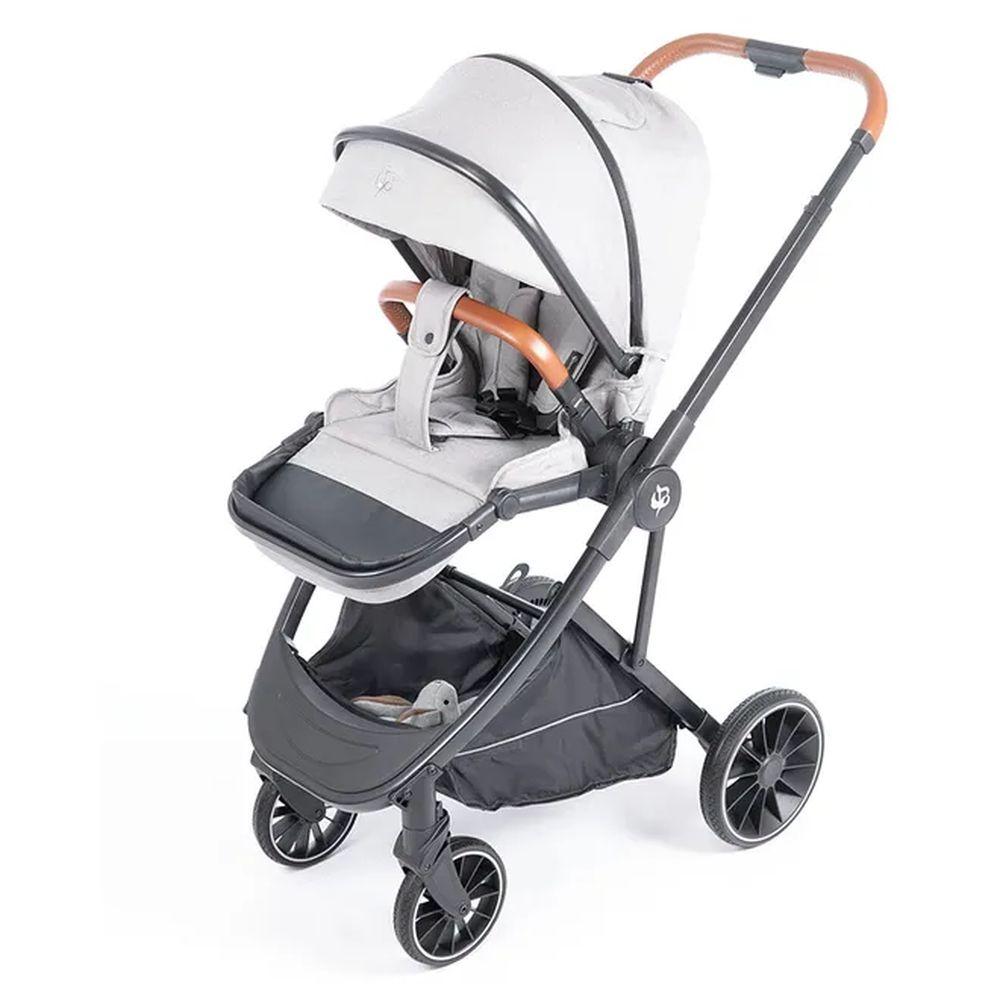 Bumble & Bird - 2-in-1 Modular Stroller & Bassinet - Grey