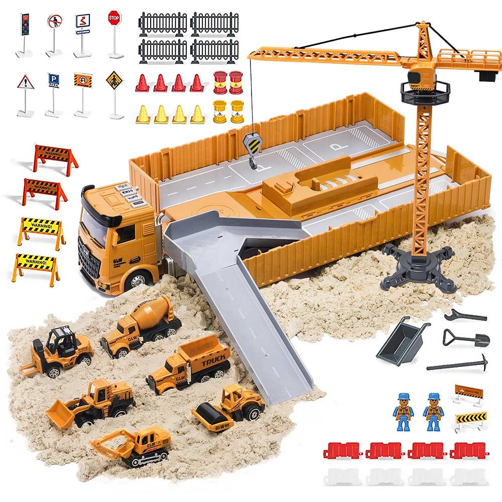 Tumama Kids - Container Car Toy Set - 42pcs