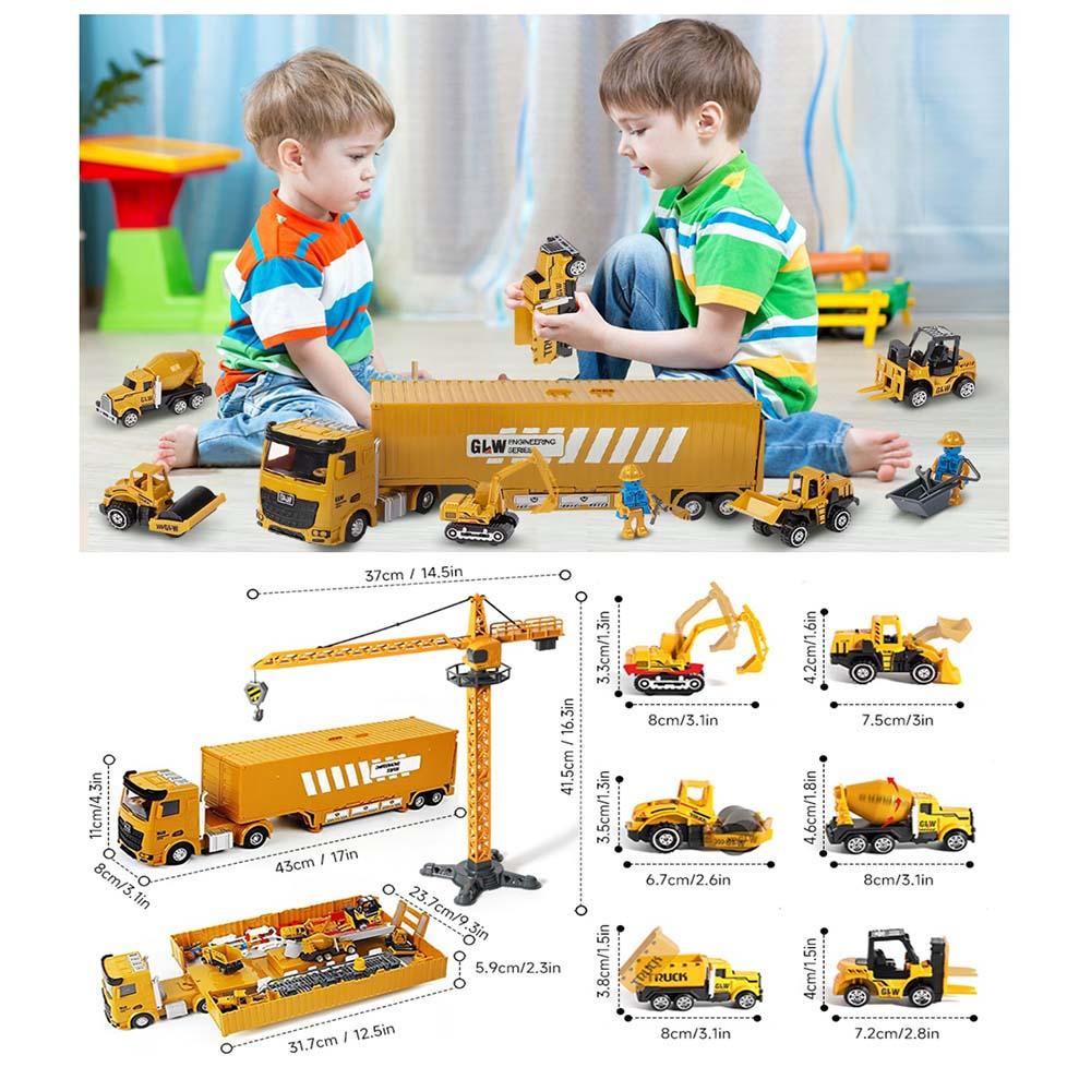 Tumama Kids - Container Car Toy Set - 42pcs