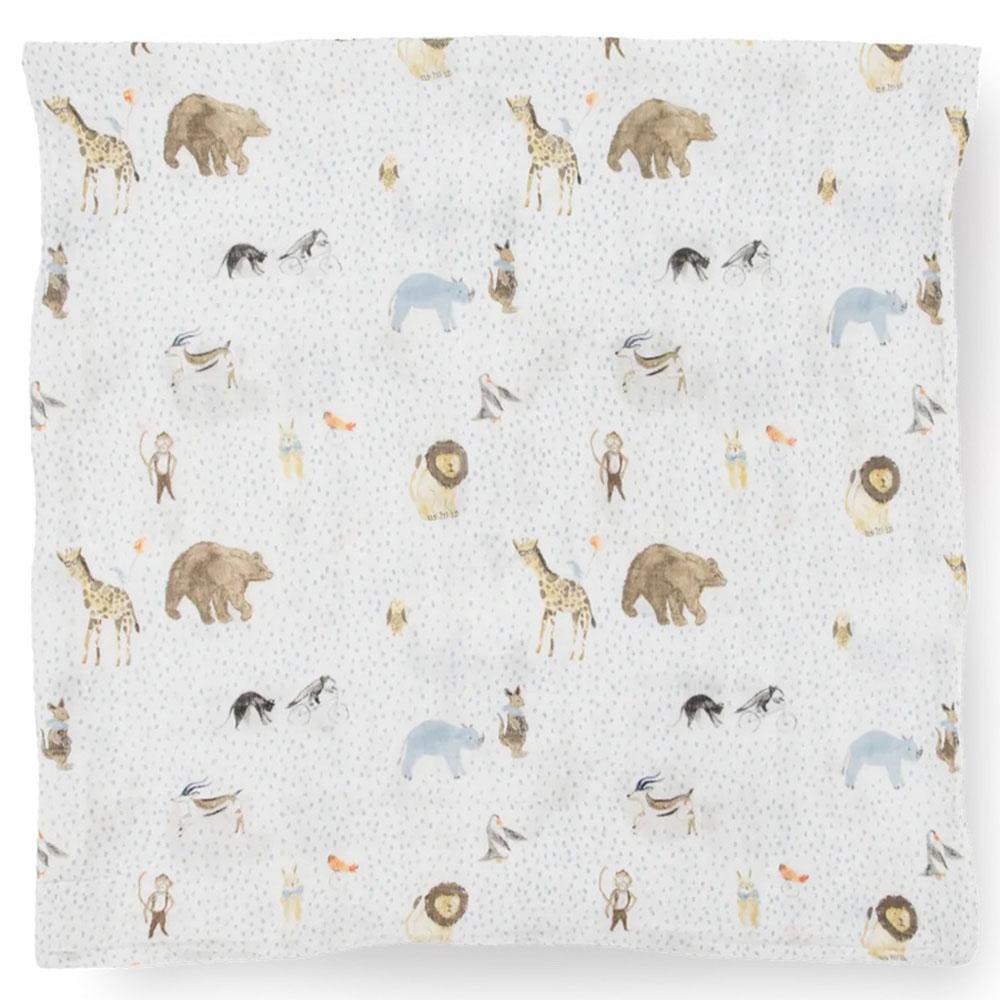 Little Unicorn - Cotton Muslin Swaddle - Party Animals