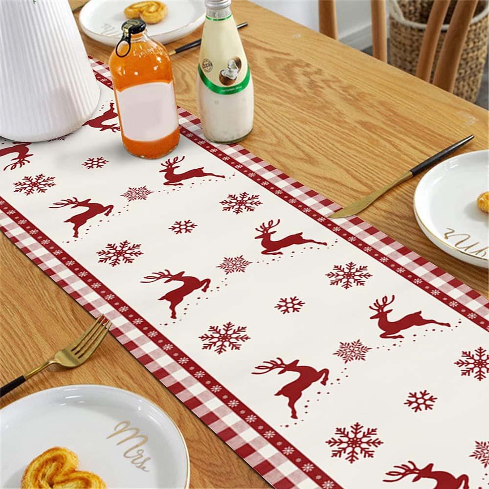 Highland - Merry Christmas Themed Table Runner - 33 x 178 cm