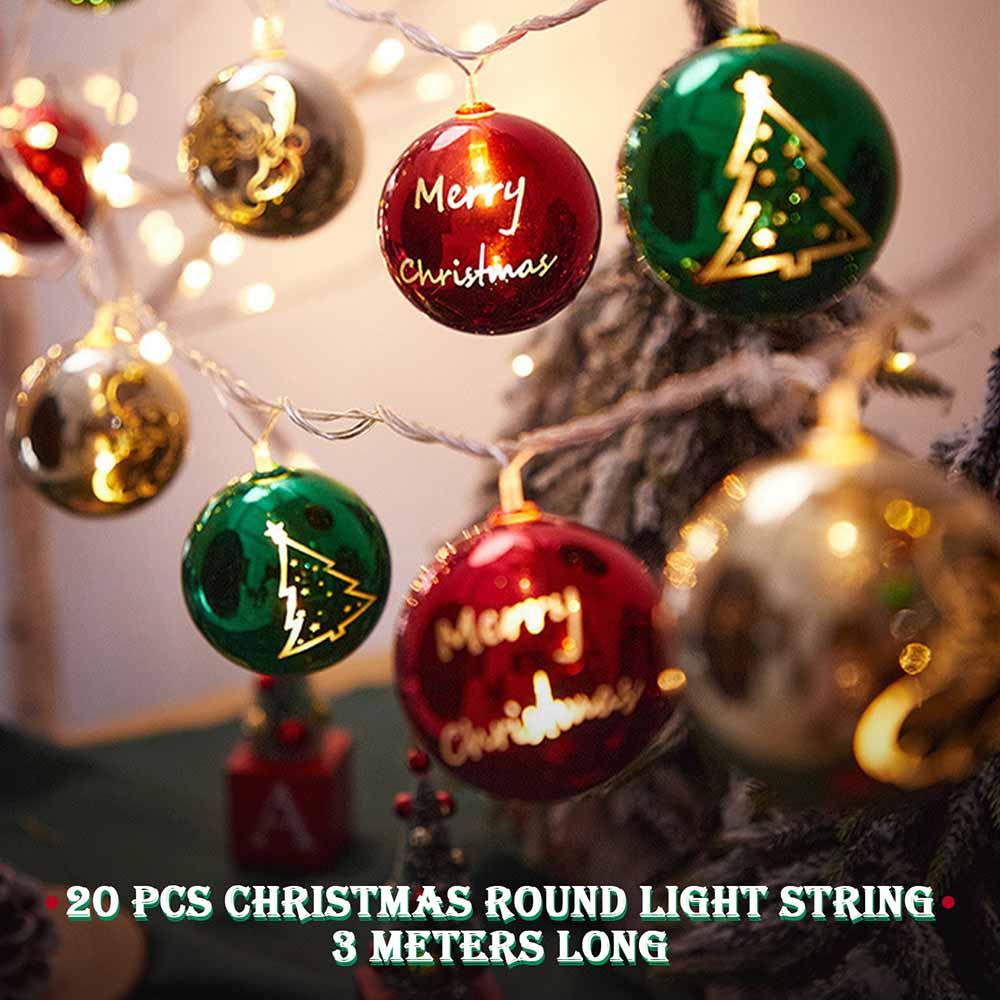 Highland - Merry Christmas Decorations LED String Light - 20pcs