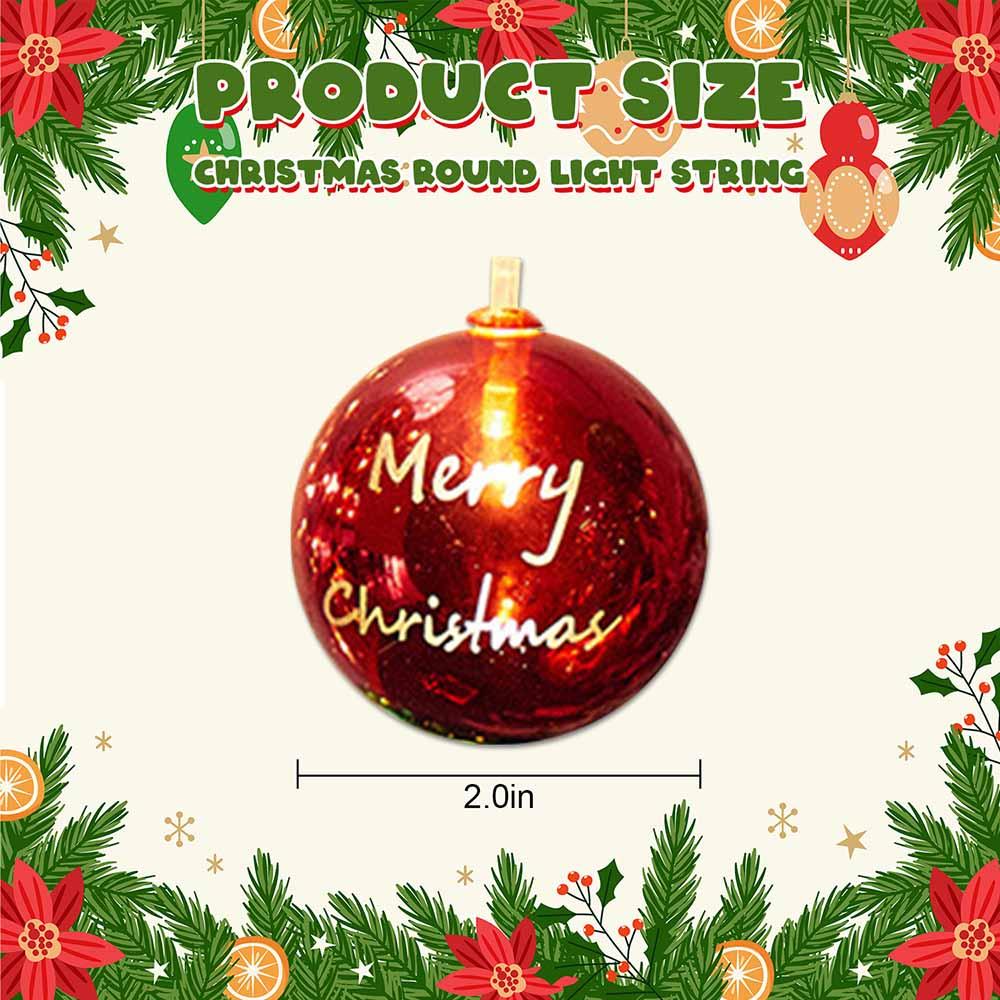 Highland - Merry Christmas Decorations LED String Light - 20pcs