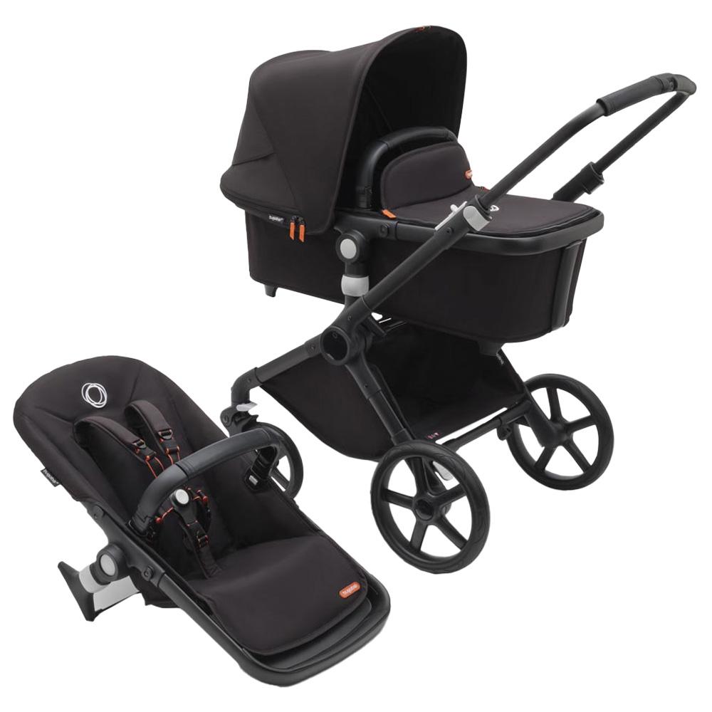 Bugaboo - Fox Cub Complete Stroller - Black/Midnight Black