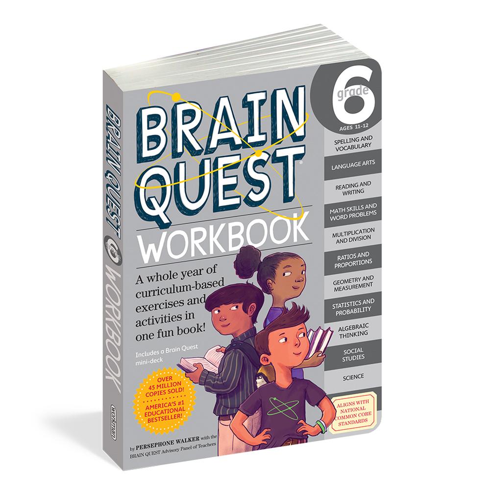 Brain Quest Workbook: Grade 6