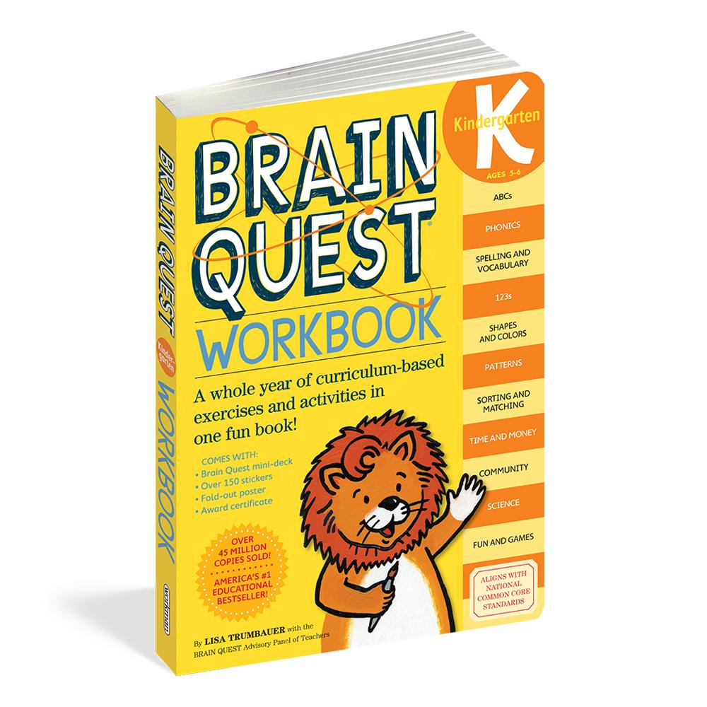 Brain Quest Kindergarten Workbook