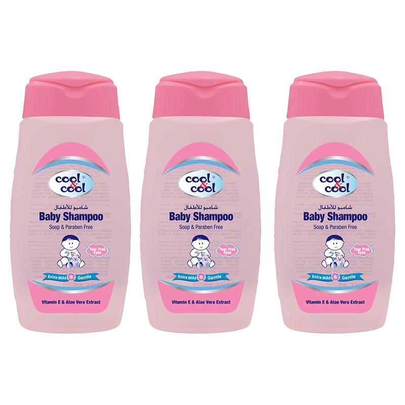 Cool & Cool Baby Shampoo, 250ml - Bundle of 3