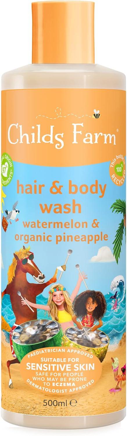 Childs Farm - Hair & Body Wash - Watermelon & Organic Pineapple - 500ml