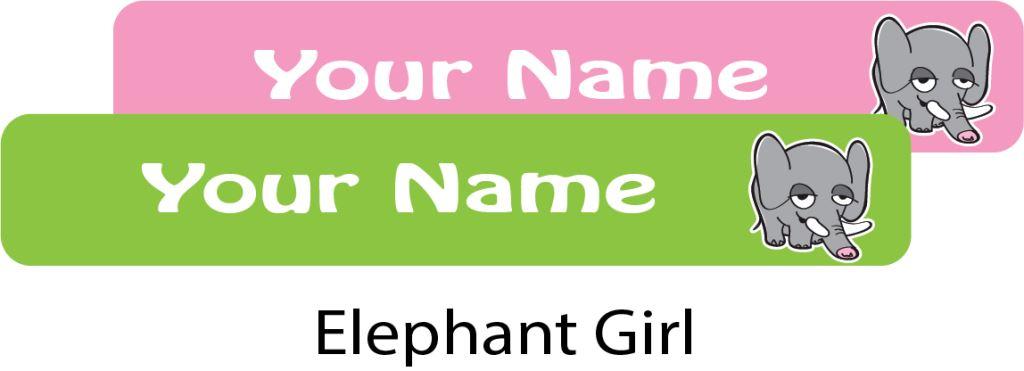 Ladybug - Elephant Blue Labels - Pack of 42