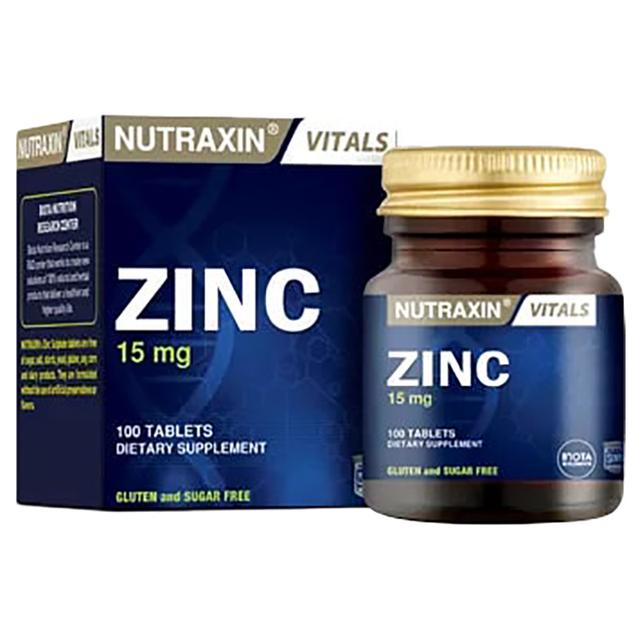 Nutraxin - Vitals Zinc Sulphate - 15mg - 100pcs