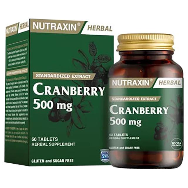 Nutraxin - Herbal Std Extract - Cranberry - 500mg - 60pcs