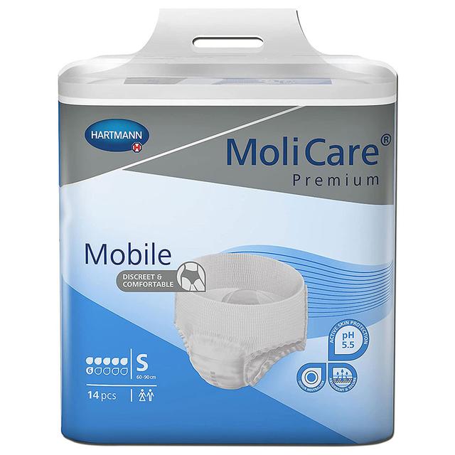 Molicare Adult Diaper Premium Mobile Pull-Up Pants 14's - S