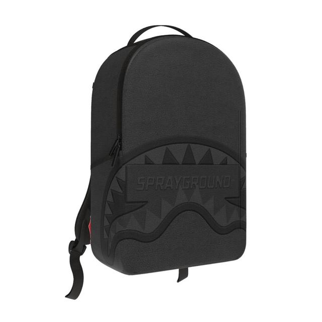 Sprayground - Just Backpack - Shark Smash Logo Black All Embossed - 18-inch