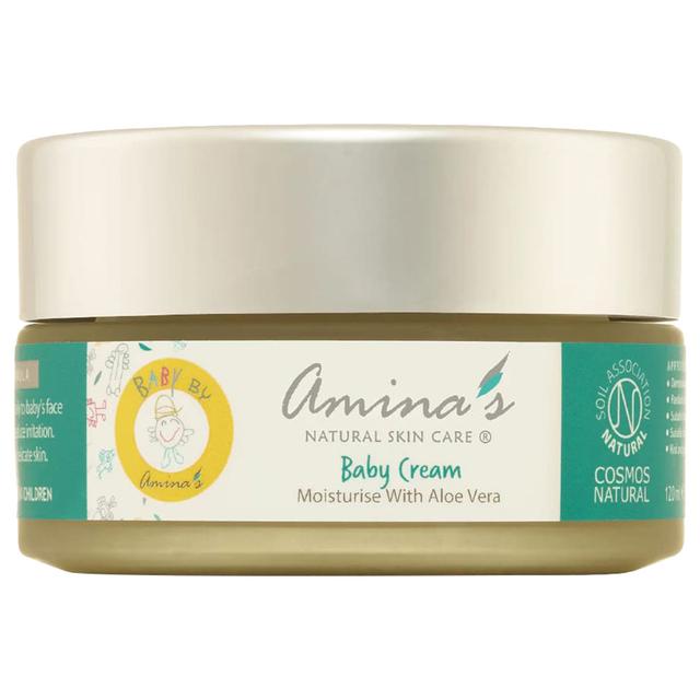 Amina's Natural Skin Care - Natural Aloe Vera Baby Cream - 120ml