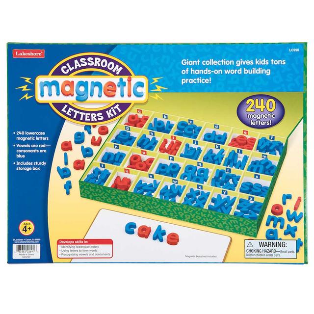 TTS - Classroom Magnetic Lowercase Letters Learning Kit - 240pcs