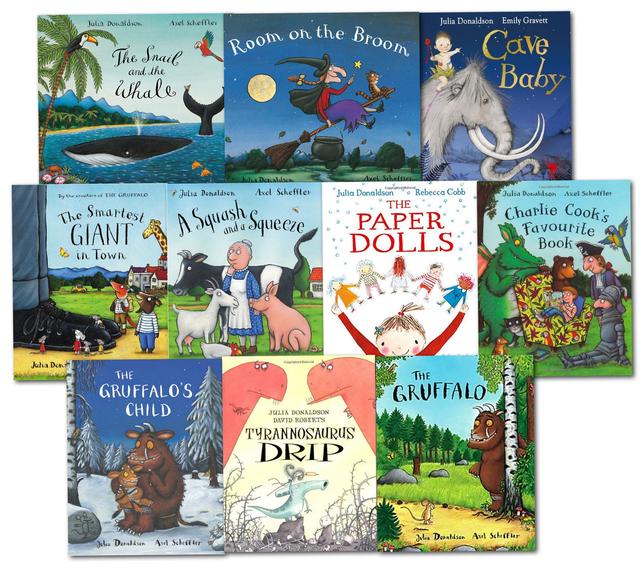 Pan Macmillan - Julia Donaldson Story Collection - 10 Books Set