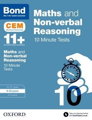 Study Guide Bond 11+: Maths & Verbal Reasoning (9-10 Yrs)