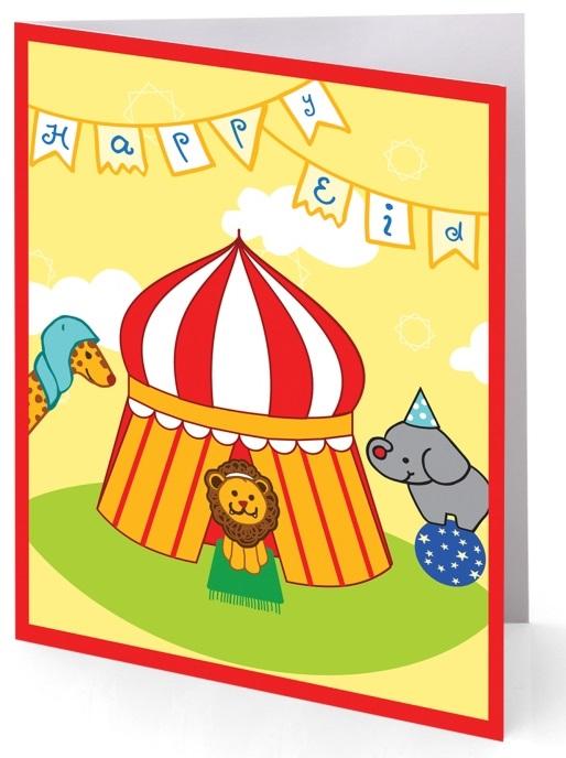 Big Top Circus Greeting Cards